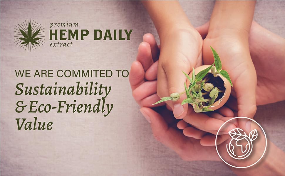 Crema para espalda de Premium Hemp Extract Daily, alivio suave y nutrición.