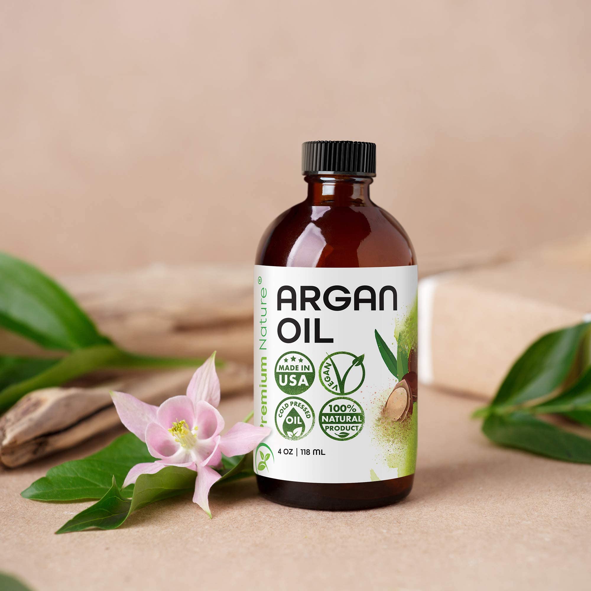 Premium Nature Uso diario de Aceite de Argán para cabello y piel