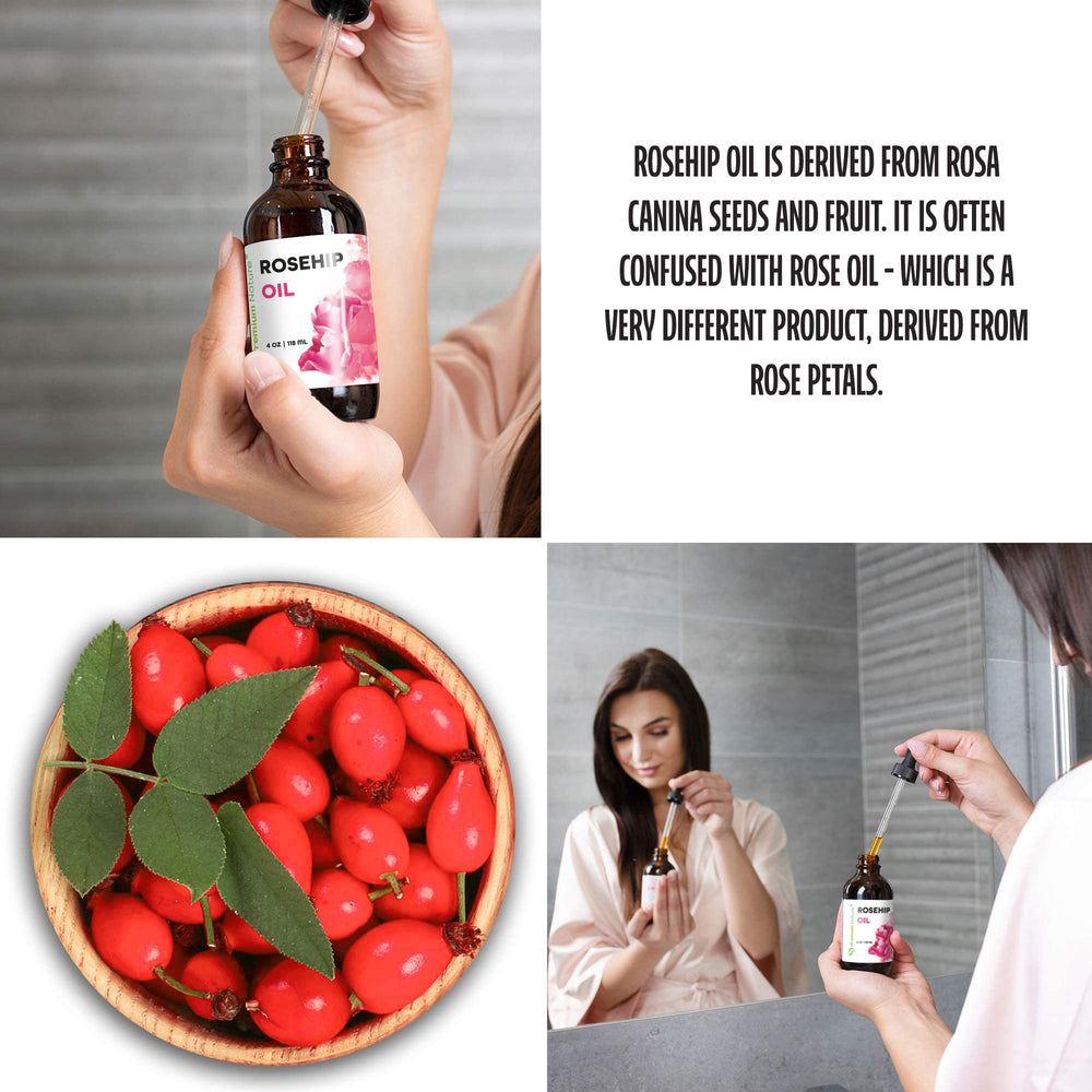 Premium Nature Aceite Rosa Mosqueta prensado en frío, uso diario recomendado.