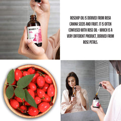 Premium Nature Aceite Rosa Mosqueta prensado en frío, uso diario recomendado.