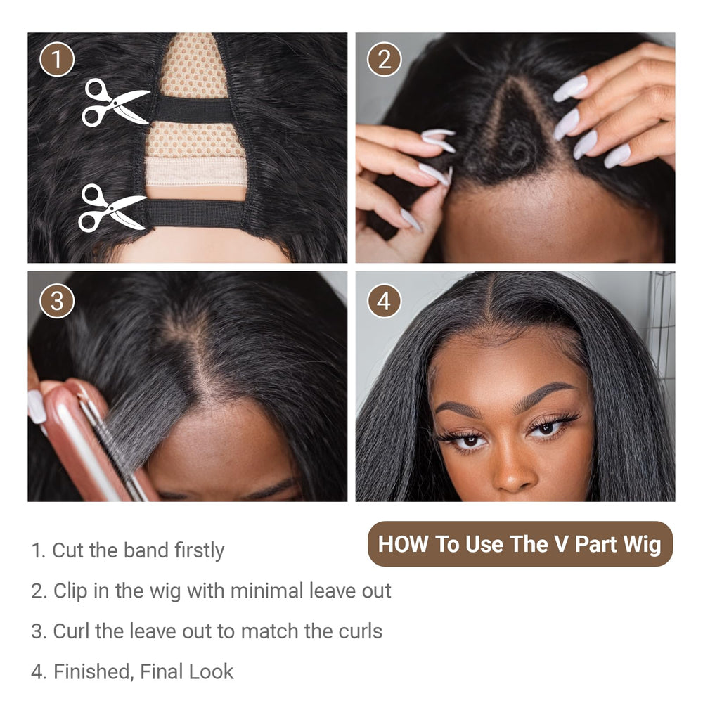 Cap construction of PREMPO wig with five top and three side combs.