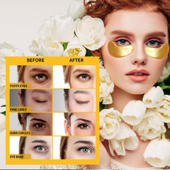 Parche con esencia de rosa de Prenawina: experiencia suave y relajante para la zona ocular.