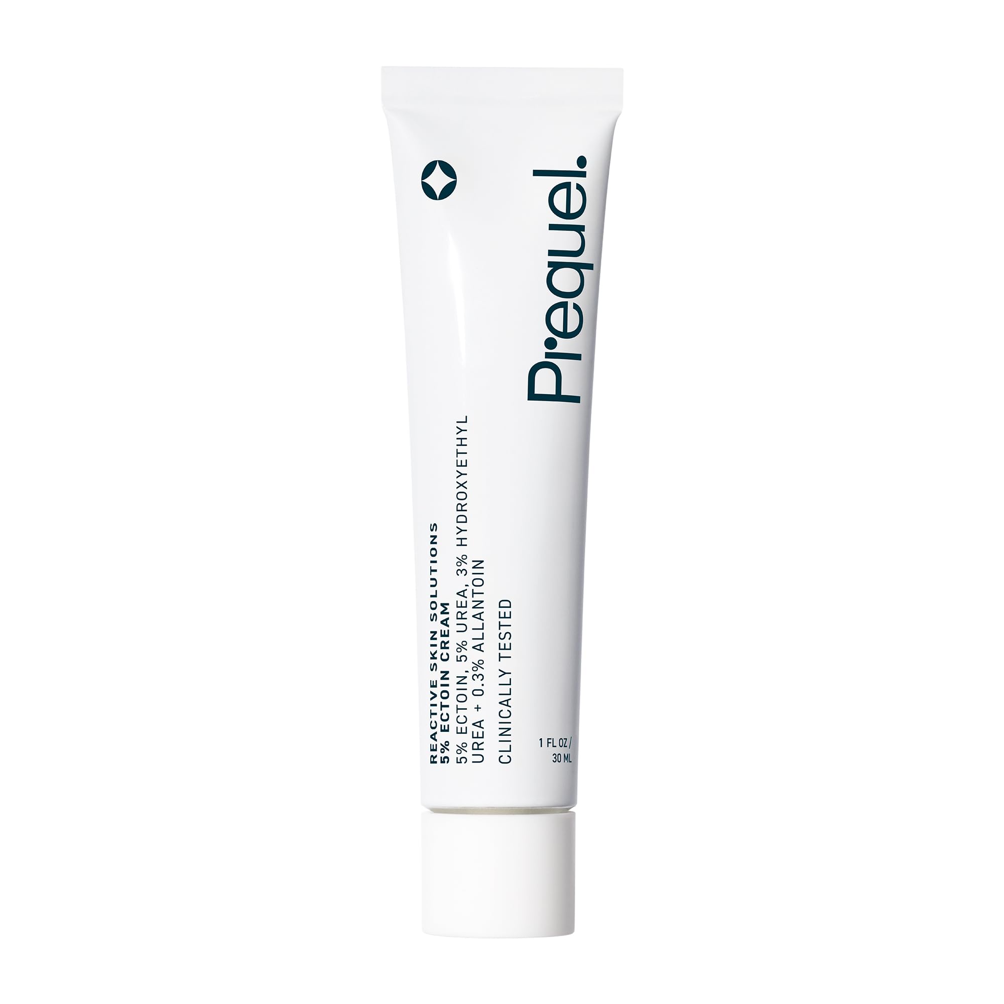 Prequel Reactive Skin Solutions jar front view highlighting soothing hydration