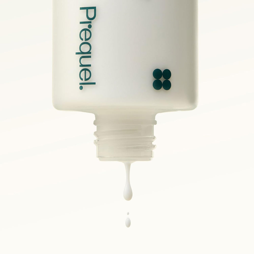 Dermatologist-developed and clinically tested Prequel formula suitable for sensitive skin.