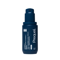 Prequel Skin Lucent-C Serum, bote frontal para uso diario y luminosidad.