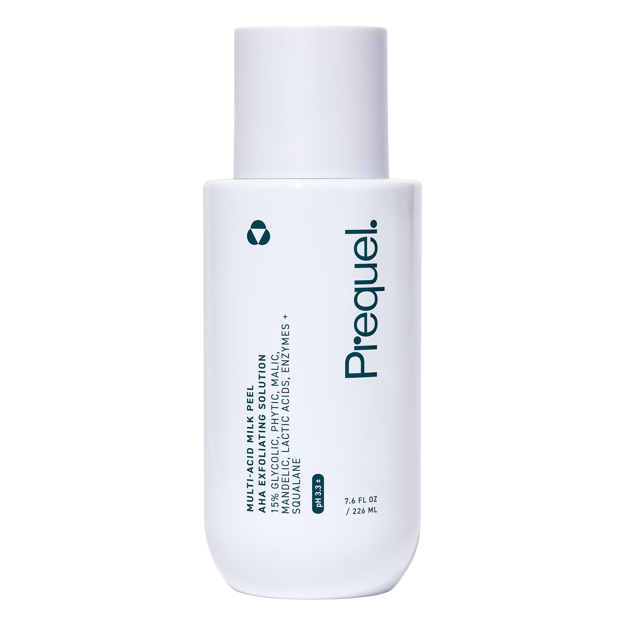 Prequel Skin Multi-Acid Milk Peel bottle ready for at-home exfoliation and hydration