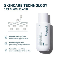 Applying Prequel Skin Multi-Acid Milk Peel to the face for an even layer