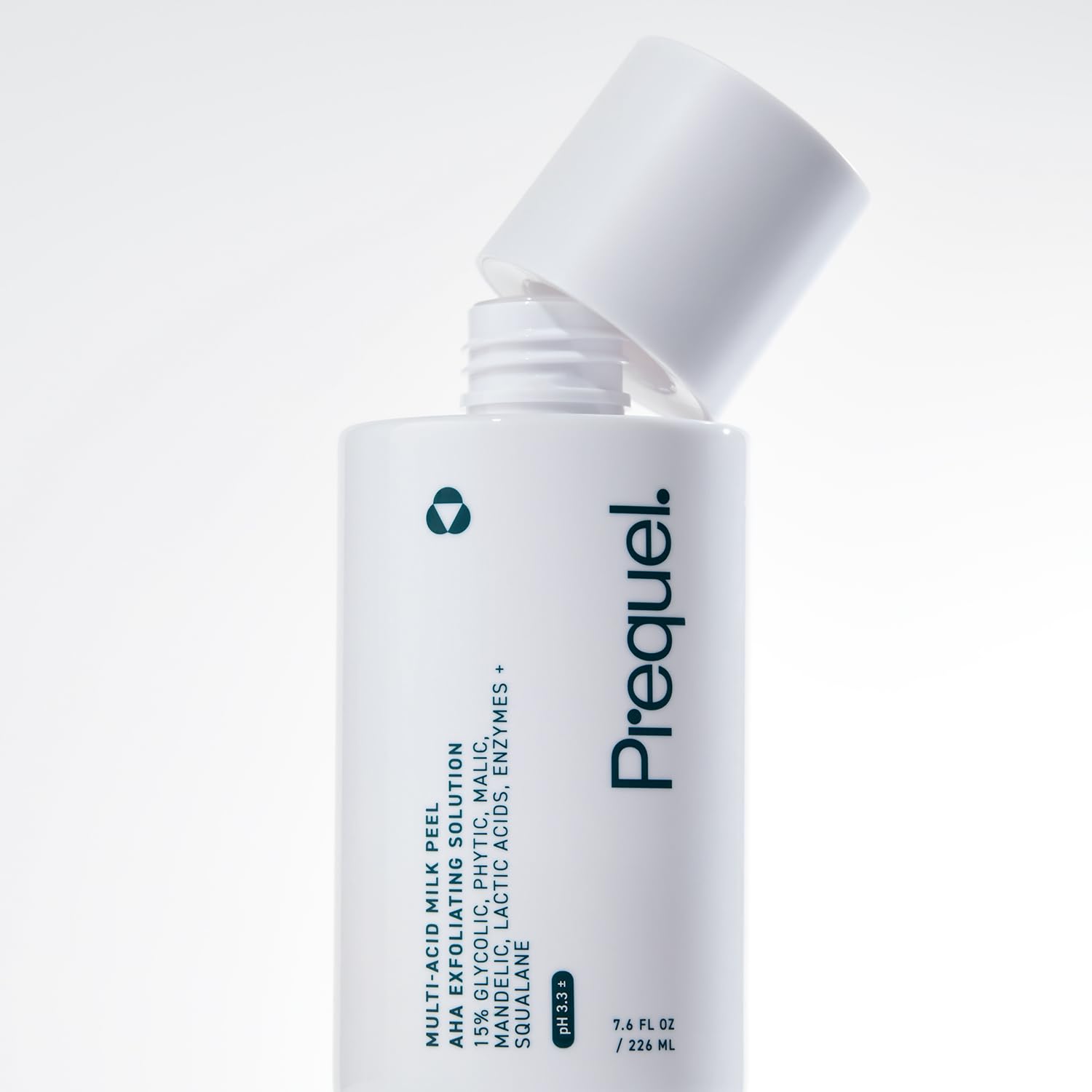 Final routine setup with Prequel Milk Peel integrated into skincare regimen