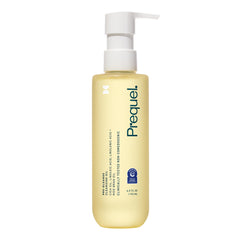 Prequel Skin Pre-Gleanse Oil Cleanser bottle pump for easy cleansing