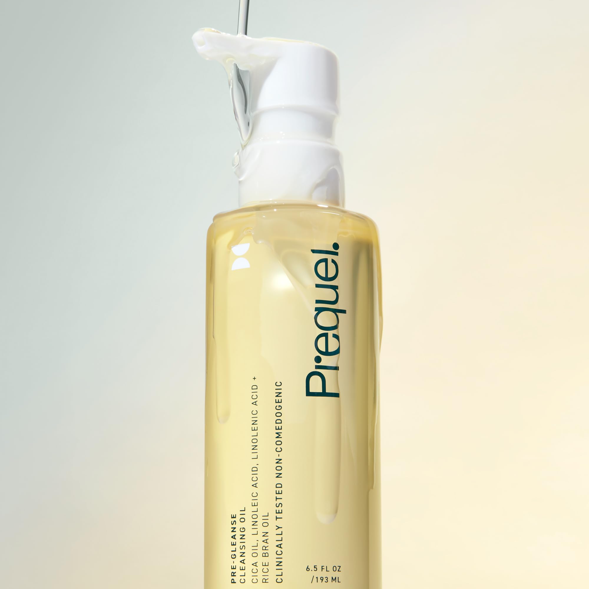 Prequel Skin Pre-Gleanse Oil Cleanser rinse leaves clean non-greasy finish