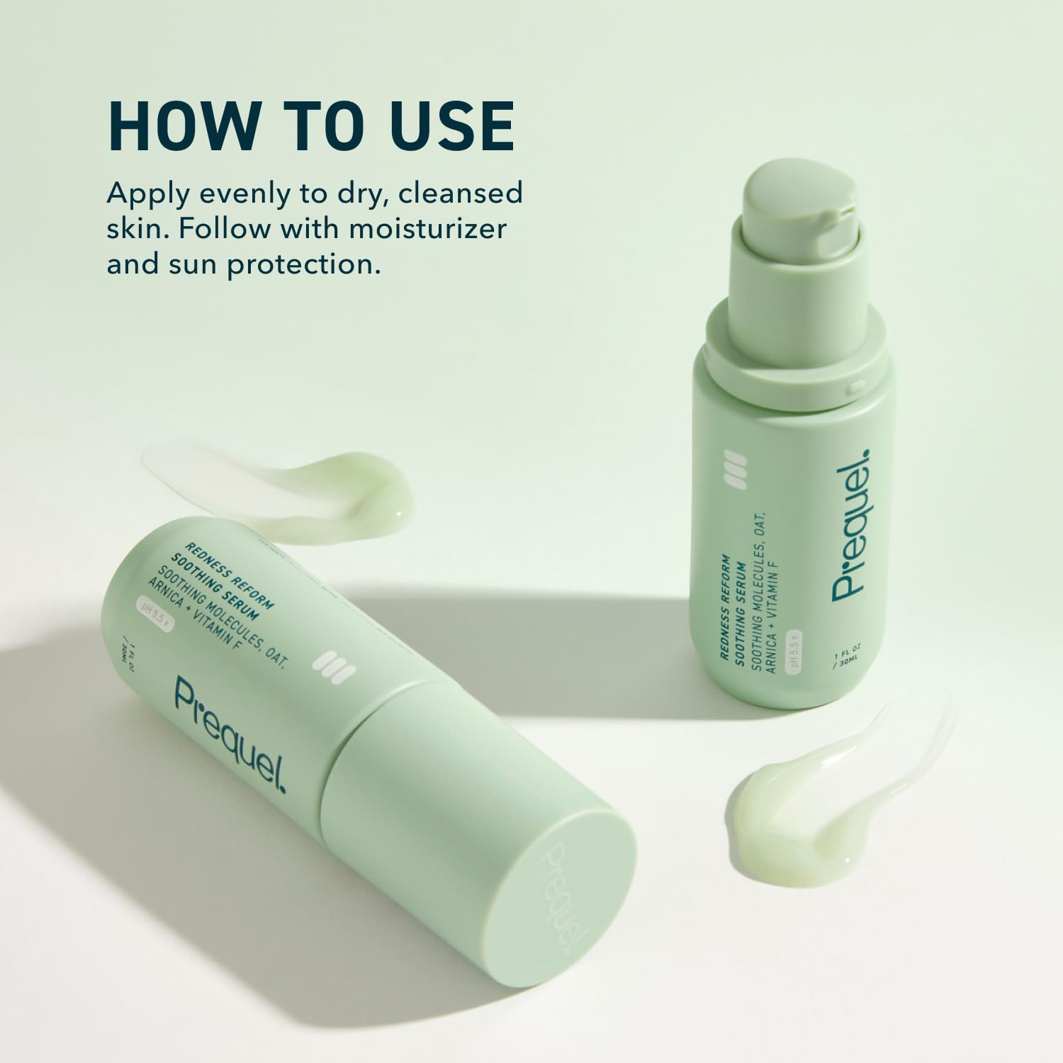 Prequel Skin Redness Reform packaging box is sleek and travel-friendly.