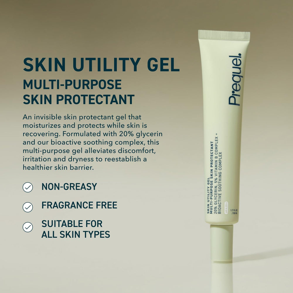 Gel de Utilidad para Piel de Prequel: textura ligera y absorción rápida