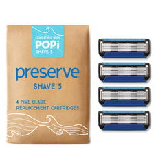 Preserve POPi ceramic-coated blades for a silky, smooth shave.