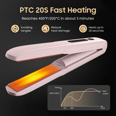 Prettrans 3200mAh battery provides 30–40 minutes of cordless styling