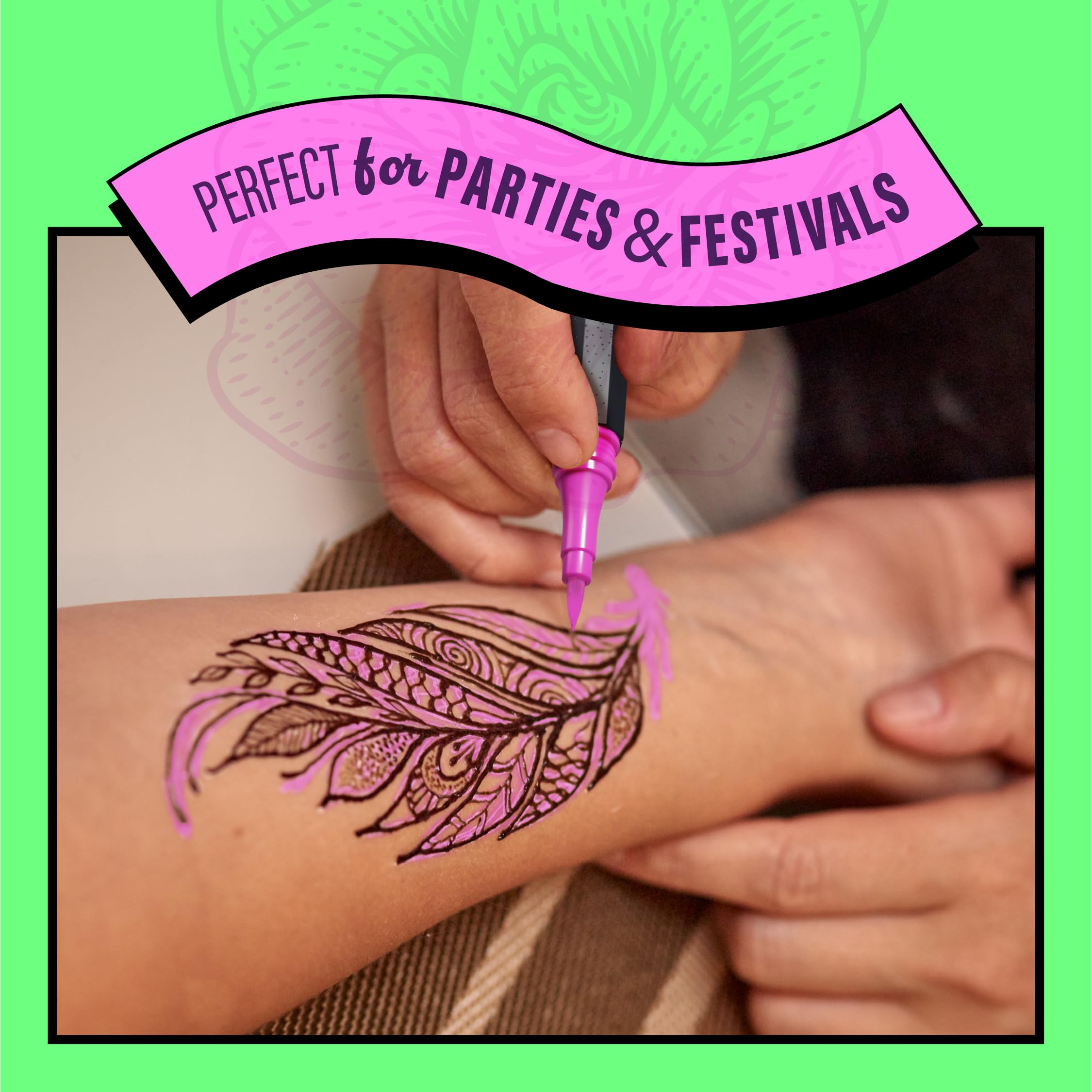 Pretty Me producto seguro para piel, ideal para fiestas y cosplay.