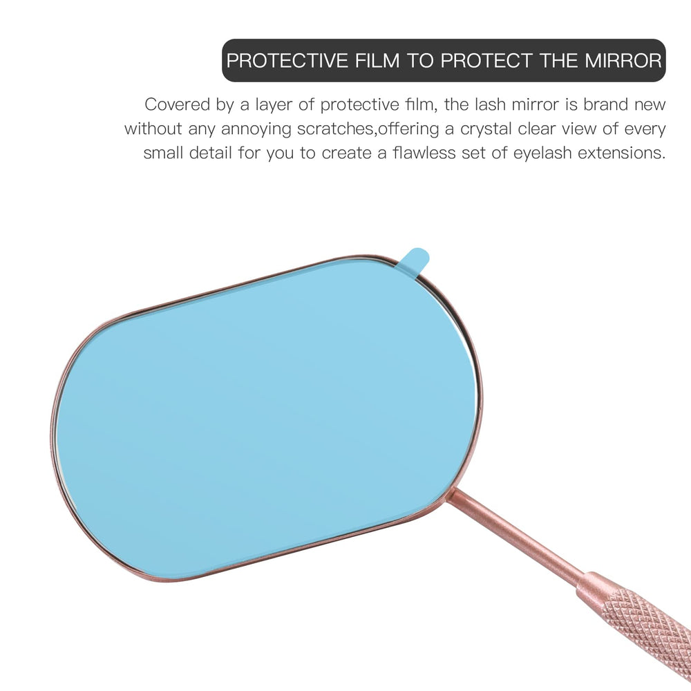 Pretty Memory crystal-clear lash view with protective film to prevent scratches