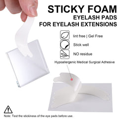Pretty memory foam eye pads fit most eye shapes for comfortable coverage.
