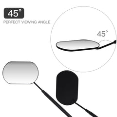 Pretty memory surgical steel lash mirror durable and rust-resistant