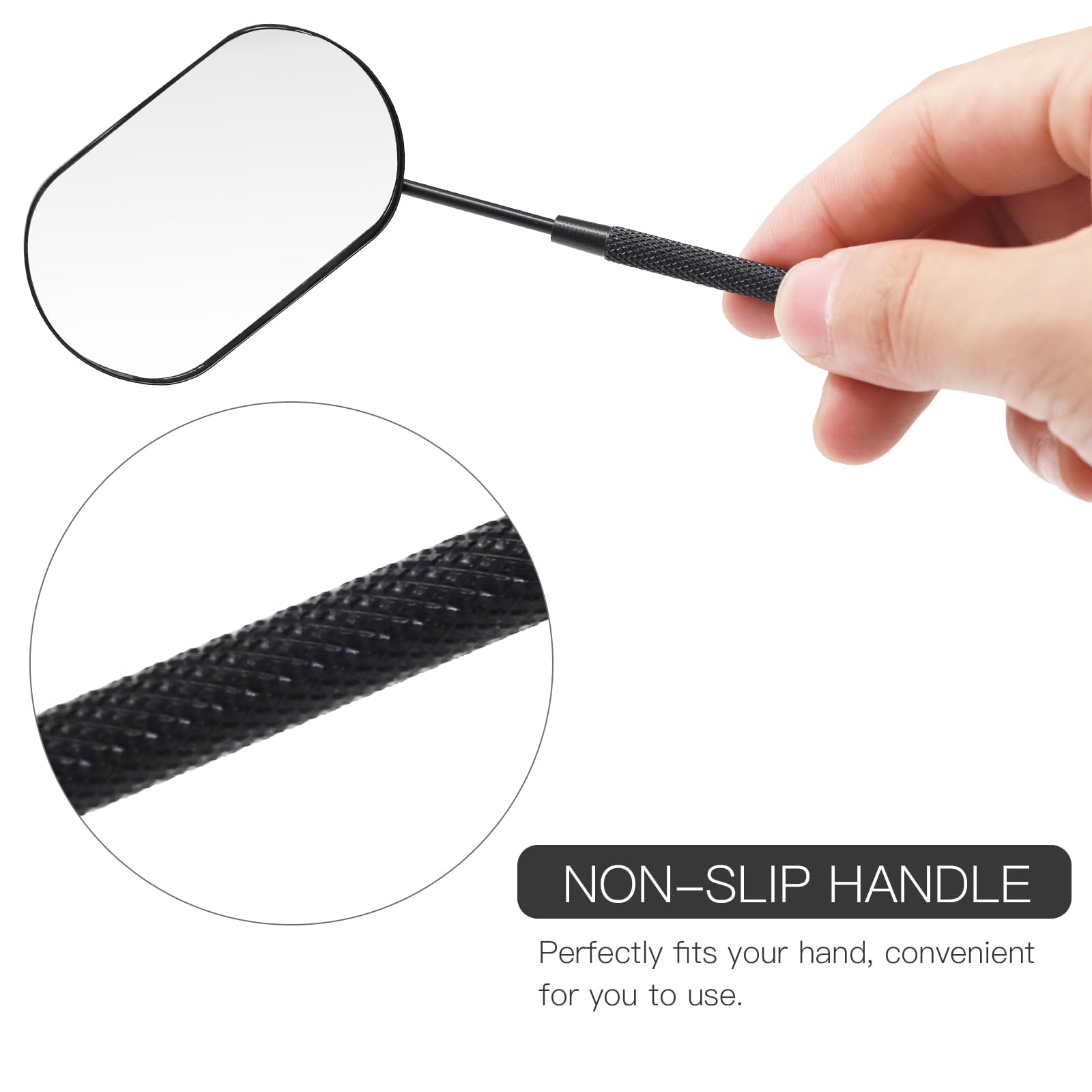 Pretty memory lash mirror is travel-friendly and lightweight to carry
