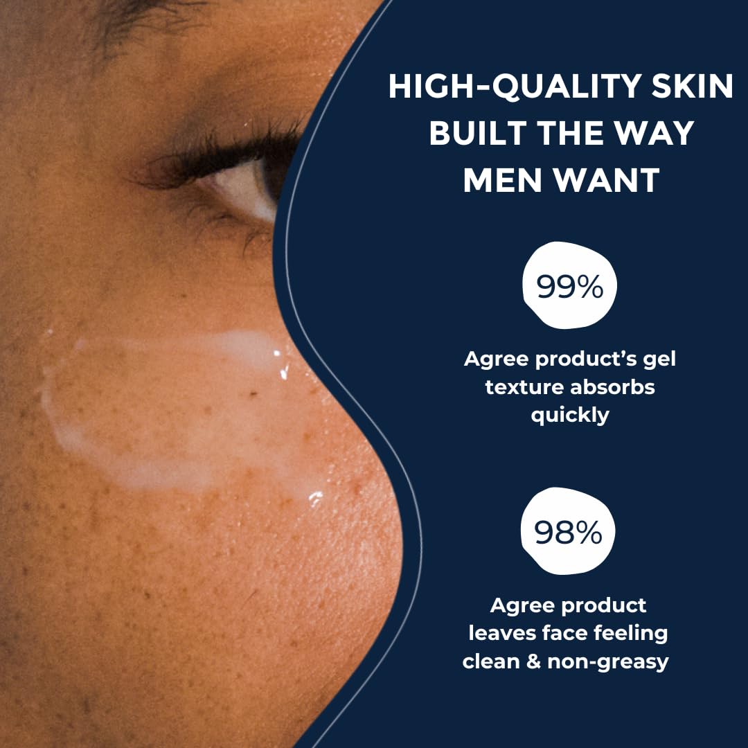 Prettyboy Face Revival Gel Moisturizer pump shows even application for daily use.