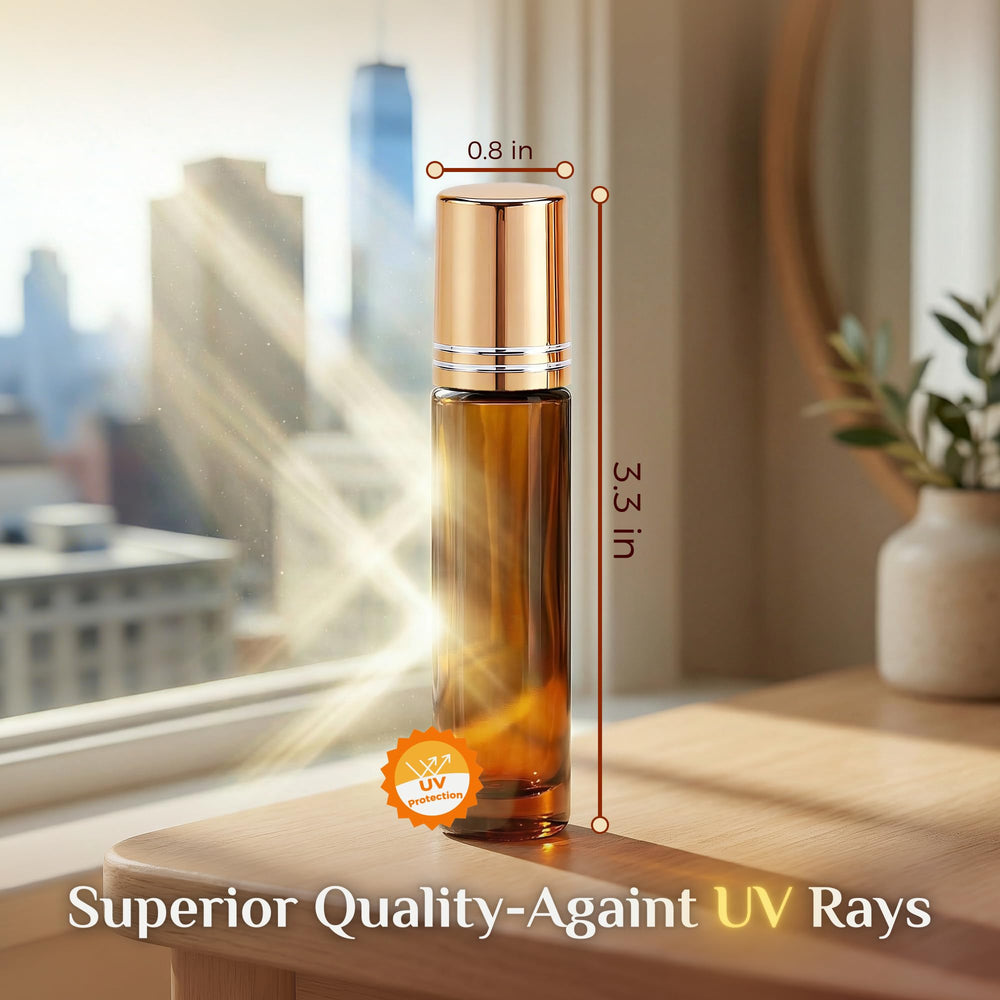 PrettyCare dual-cap leak-proof design keeps oils secure during travel.