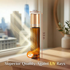 PrettyCare dual-cap leak-proof design keeps oils secure during travel.