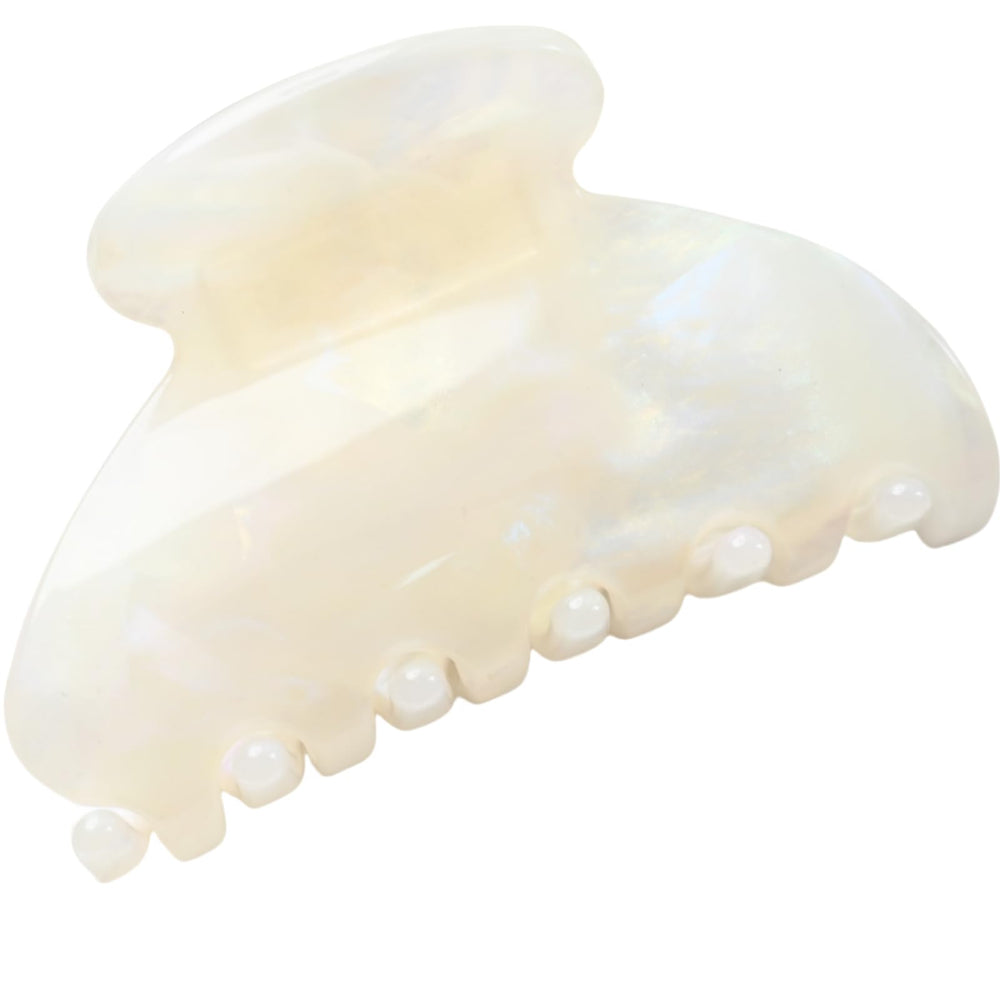 Prettyou pinza de pelo acetato con patrón tortuga, ideal para looks diarios elegantes.