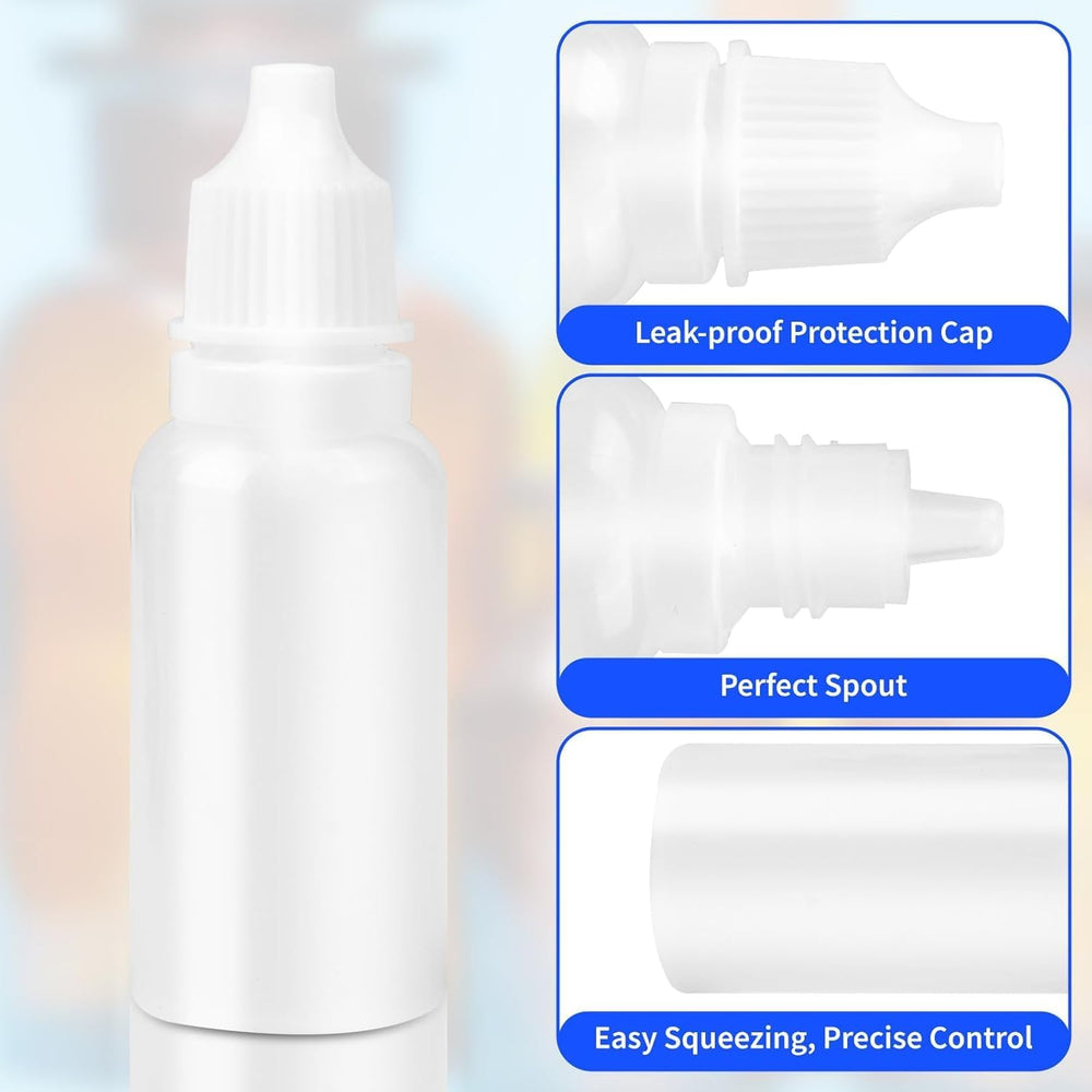 Pretwad leak-proof cap and plug protect contents during transport.
