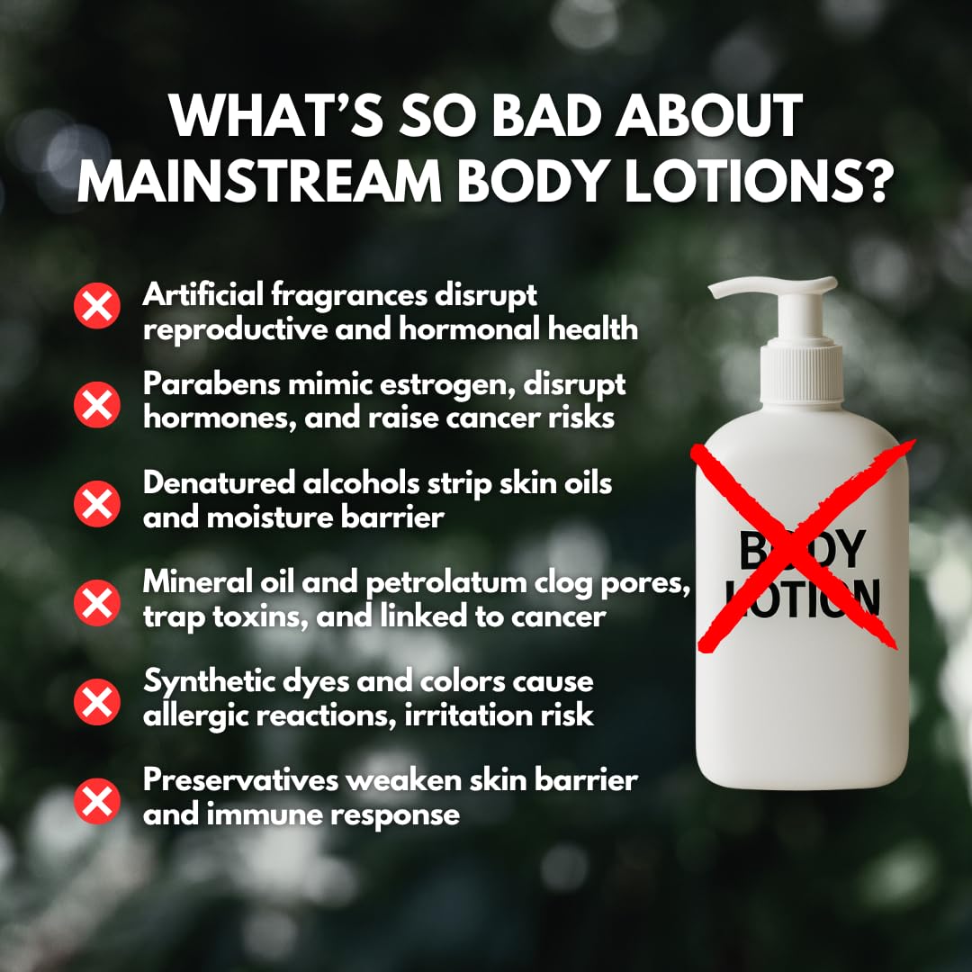 PRIMALS All Natural Body Lotion label front highlights clean ingredients