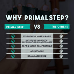 PRIMALSTEP APEX large size toe separators fit bigger feet comfortably