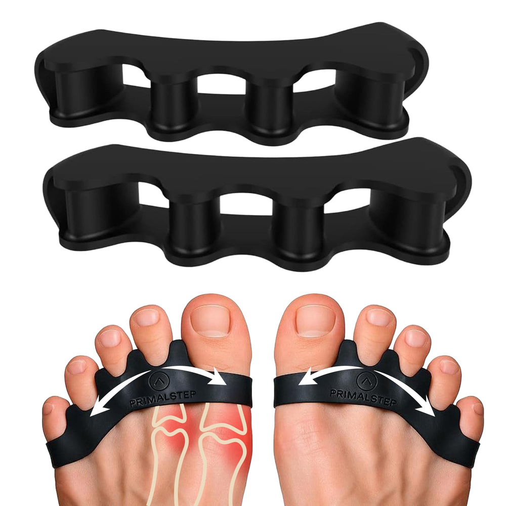 PRIMALSTEP VYCE toe separators in soft gel for gentle toe realignment.