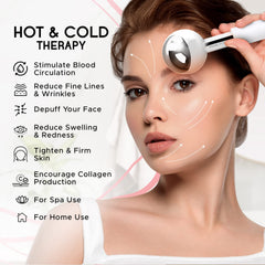 PRIME Fitness massager for face neck and eyes relieves tension and promotes circulation.