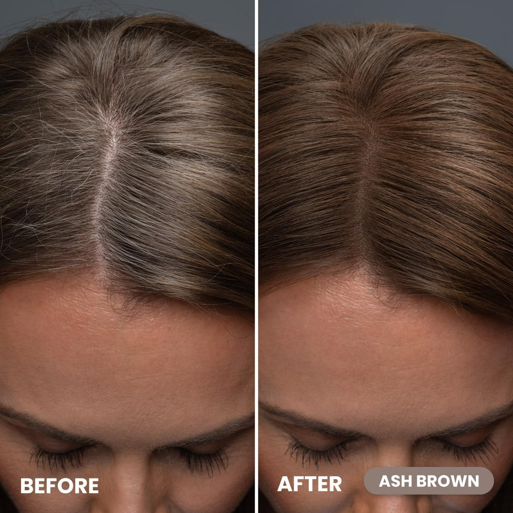 Prime Prometics powder in ash brown dispenses smoothly for precise roots.