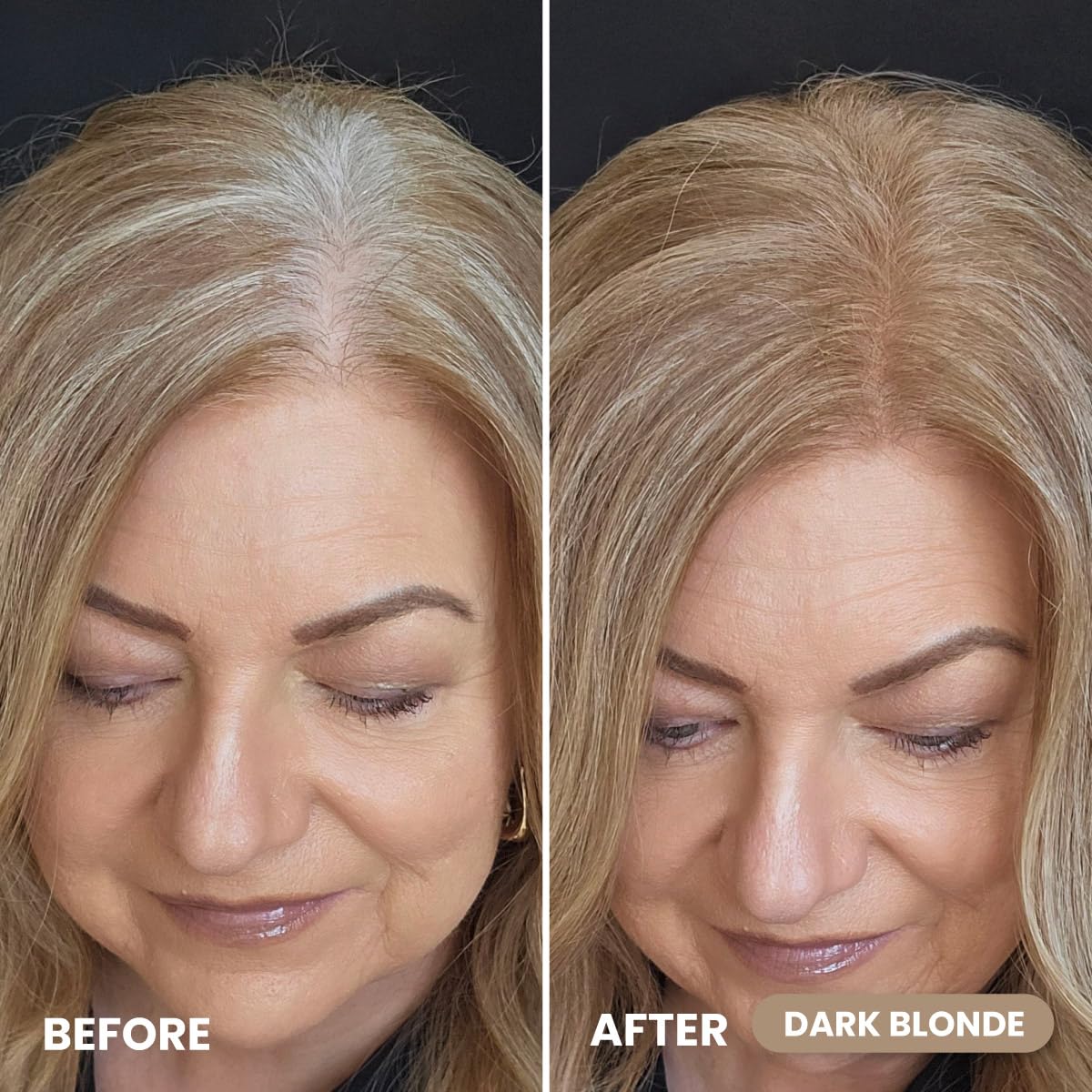 Dark Blonde shade swatches for natural root blending with Prime Prometics