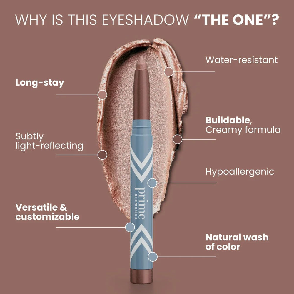 PrimePrometics PrimeEyes nourishes lids with jojoba oil for gentle hydration.