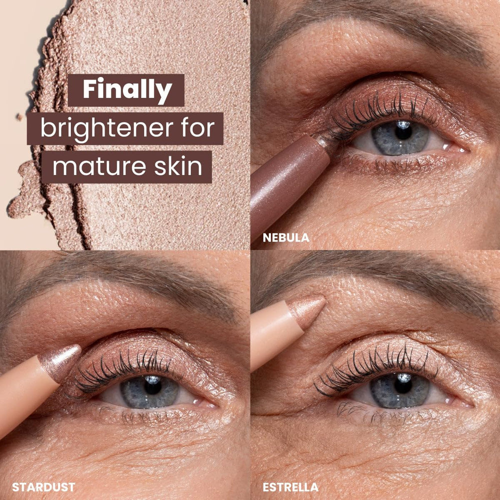 PrimeEyes Eye Brightener stays water-resistant and hypoallergenic for daily wear.