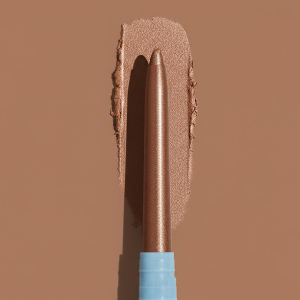 Prime Prometics PrimeEyes Glide Eyeliner copper metallic sapphire option for vibrant accent