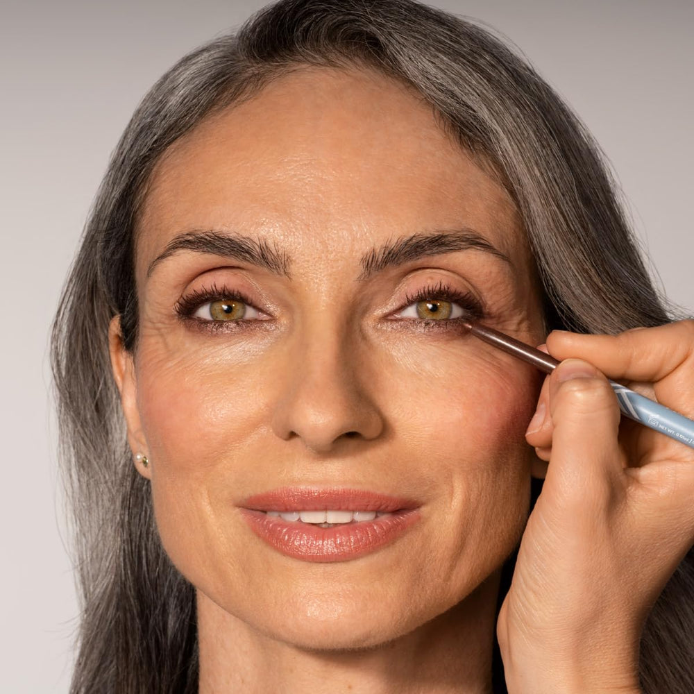 Prime Prometics PrimeEyes Glide Eyeliner Mocha Shimmer built-in sharpener is convenient