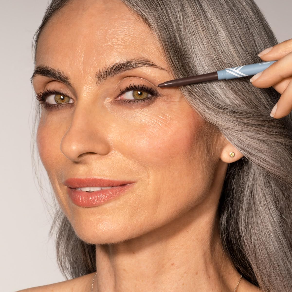 Prime Prometics PrimeEyes Glide Wood Brown Eyeliner water-resistant finish.