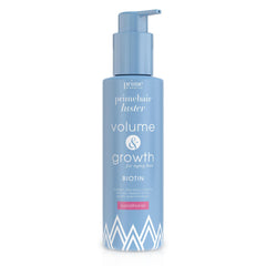 Prime Prometics PrimeHair Luster bottle showcasing sulfate-free formula for mature hair.
