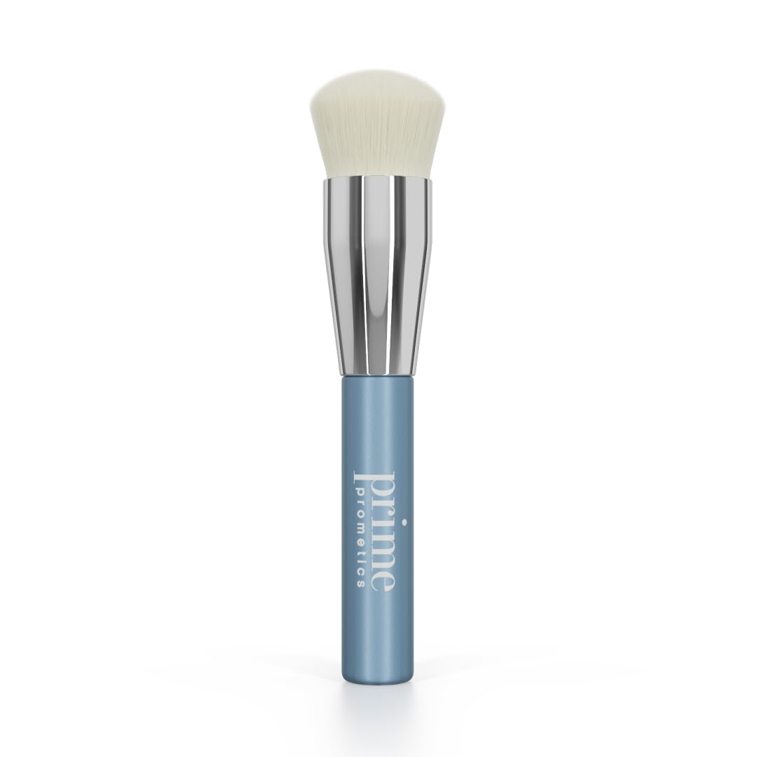 Prime Prometics PrimeSkin Foundation Brush angled head for precise blending and natural finish.