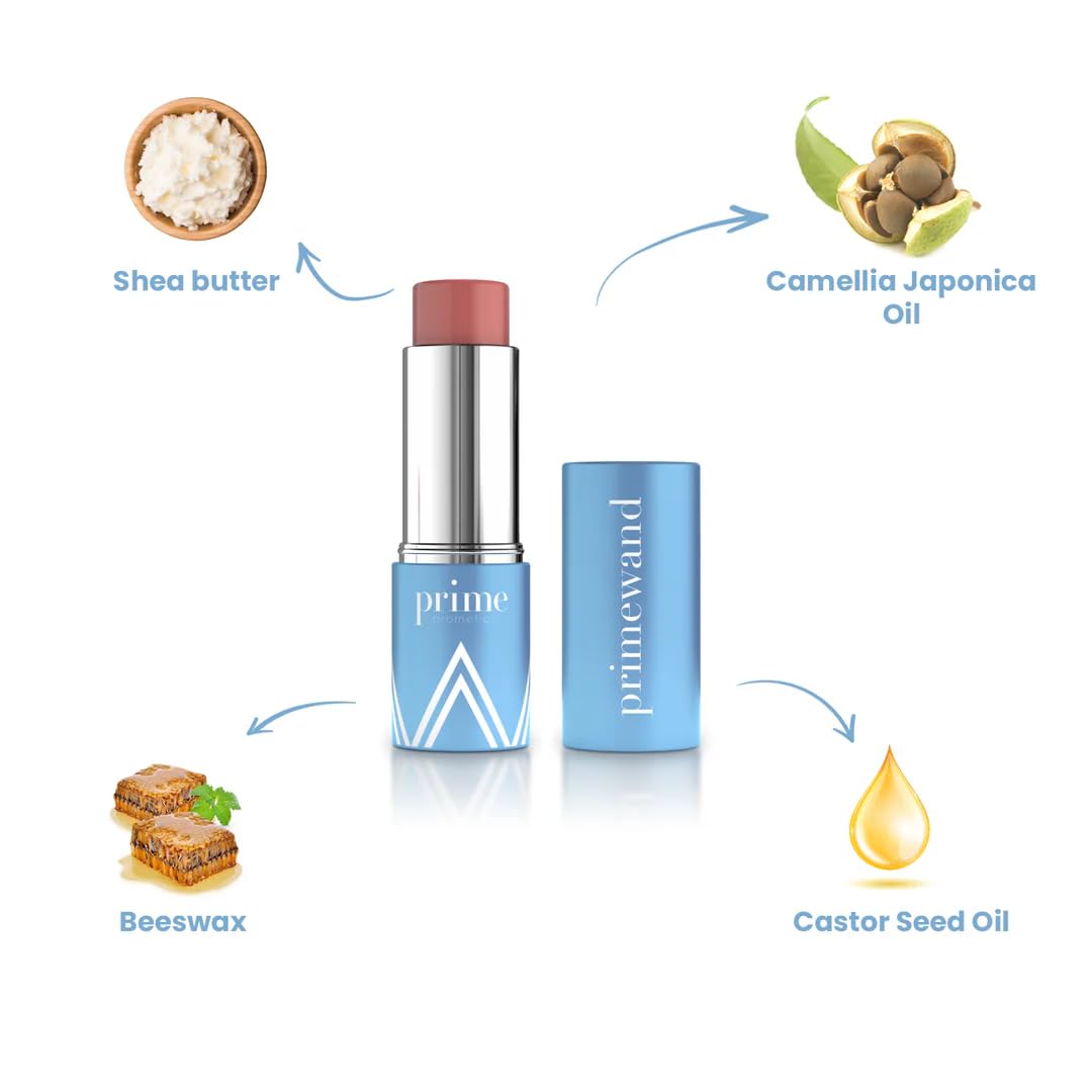 Prime Prometics PrimeWand Nude skin glow adds subtle radiance.