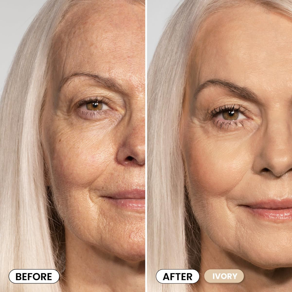 PrimePrometics PrimeSkin CC+ Cream swirl application shows smooth blending.