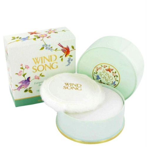 Prince Matchabelli Wind Song dusting powder 4 oz for lasting floral fragrance and fresh skin