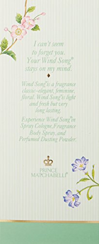 Prince Matchabelli Wind Song spray action enables easy application.
