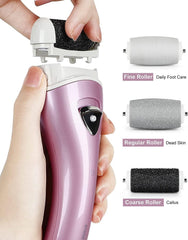 PRITECH Electric Feet Callus Remover with two speed control for customized care.