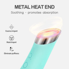 PRITECH device showing five vibration levels for cleansing and massage options.