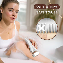 PRITECH women's razor gold for arms, precise grooming and comfort