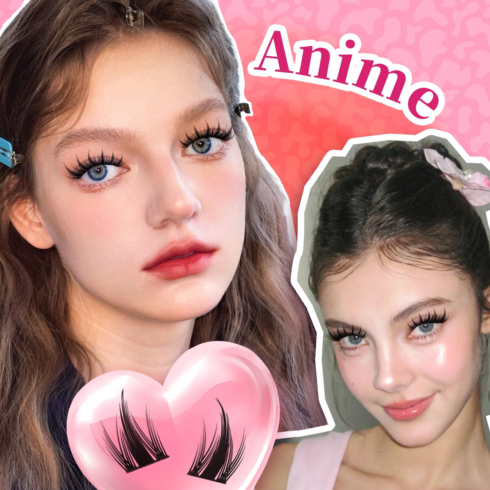 PRO LASHBEAUTY Anime lash clusters kit for beginners
