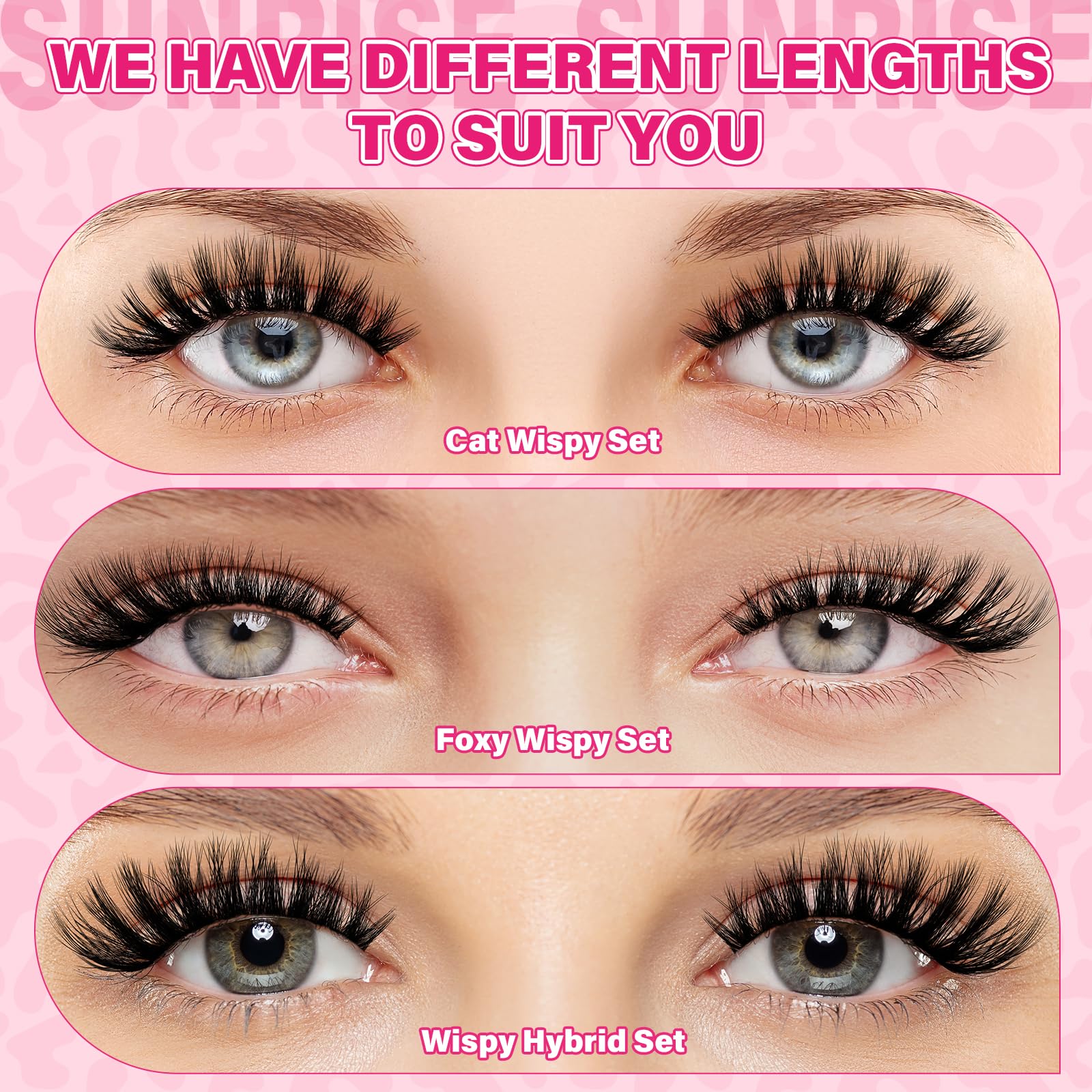 PRO LASHBEAUTY Breeze lashes offer lightweight comfort throughout wear.